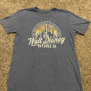 Disney Blue Graphic Tee